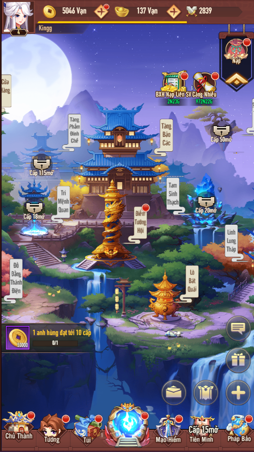 [HLG-H5] Máy chủ Linux– Luyện Yêu Ký(Thương Mại)-HLG-Học Làm Game